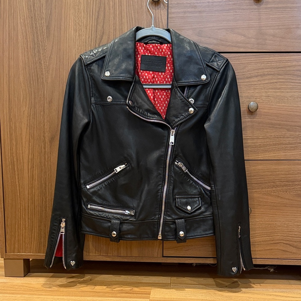 All Saints Estae Leather Jacket
